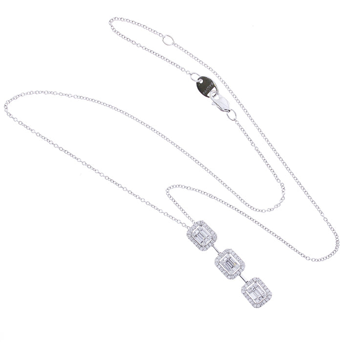 Collana Oro Bianco e Diamanti Salvini Magia 20091744  Salvini