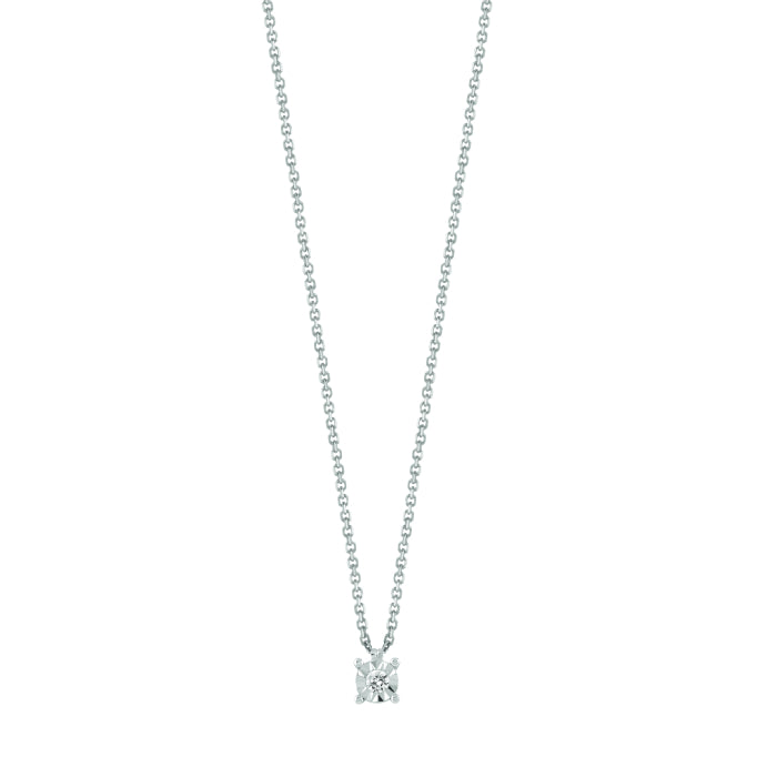 Collana Solitario Donna Oro e Diamanti Bliss Rugiada 20101437  Bliss
