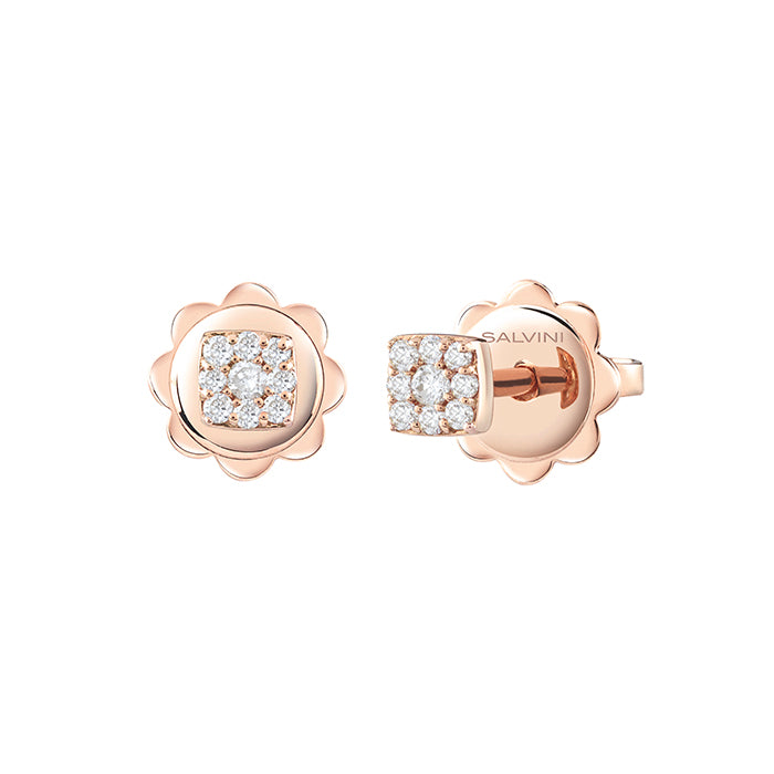 Orecchini Oro rosa e Diamanti Salvini Bagliori 20104287  Salvini