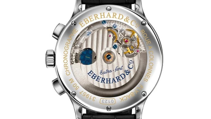 Orologio Automatico Crono Eberhard Extra Fort Roue à Colonnes Retour en Vol 31957.03  Eberhard