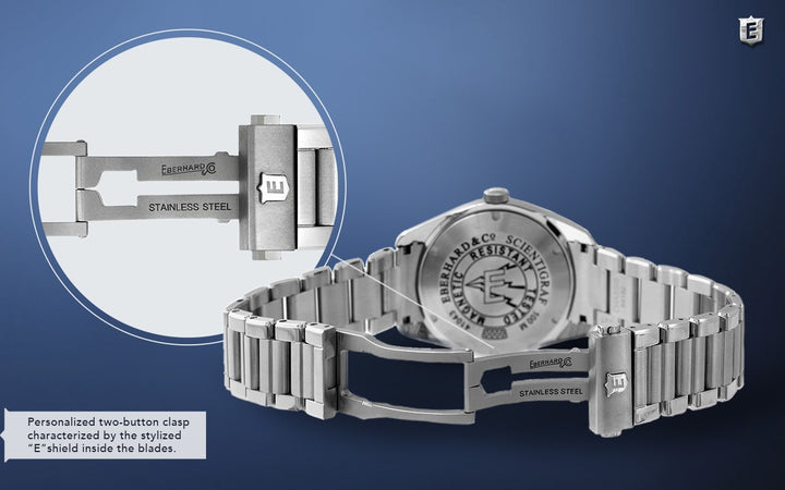 Orologio Automatico Crono Eberhard Tazio Nuvolari 31075.1 Eberhard