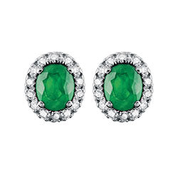 Orecchini Oro Diamanti e Smeraldo Salvini Dora 20057651  Salvini