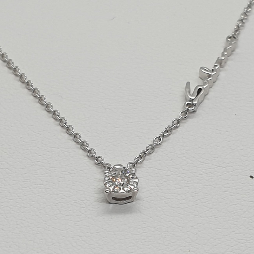 Collana Solitario Oro e Diamanti Salvini Daphne 20057695  Salvini