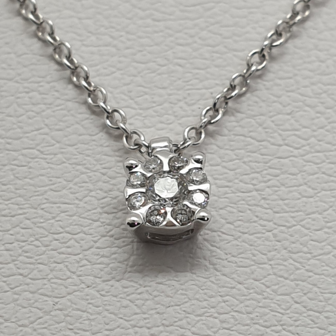 Collana Solitario Oro e Diamanti Salvini Daphne 20057695  Salvini
