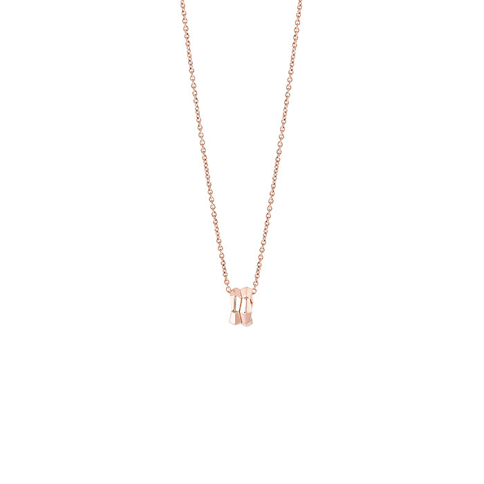Collana Oro Rosa con Hybrid Ceramic Rossa Salvini Eva 20101383  Salvini
