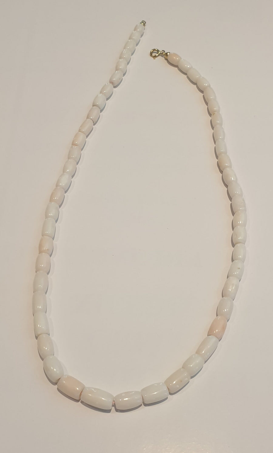 Collana Corallo Pelle d'Angelo Chiusura Oro 20129750  Basso Gioielli