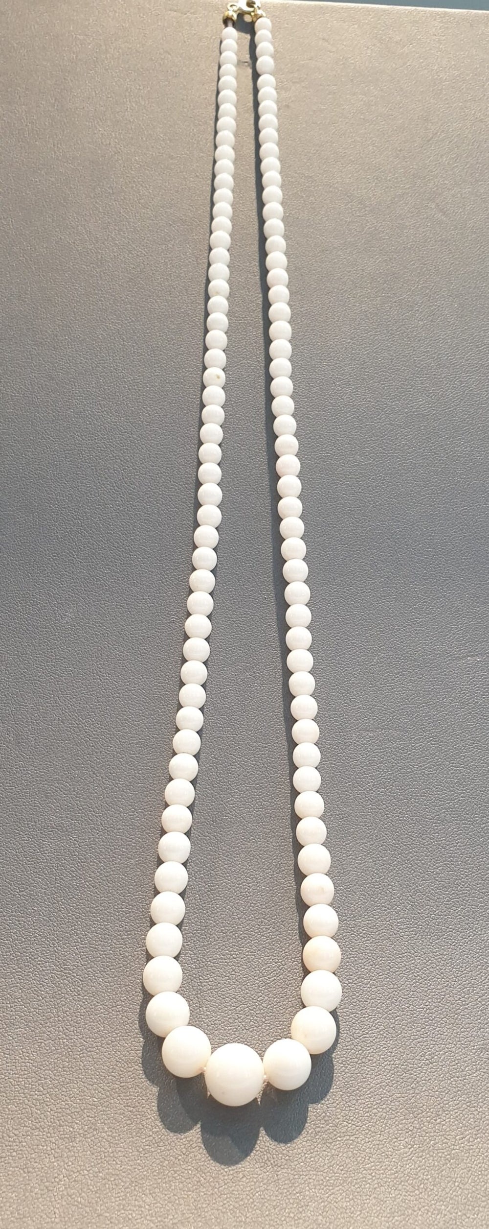Collana Corallo Pelle d'Angelo Chiusura Oro 20129774  Basso Gioielli
