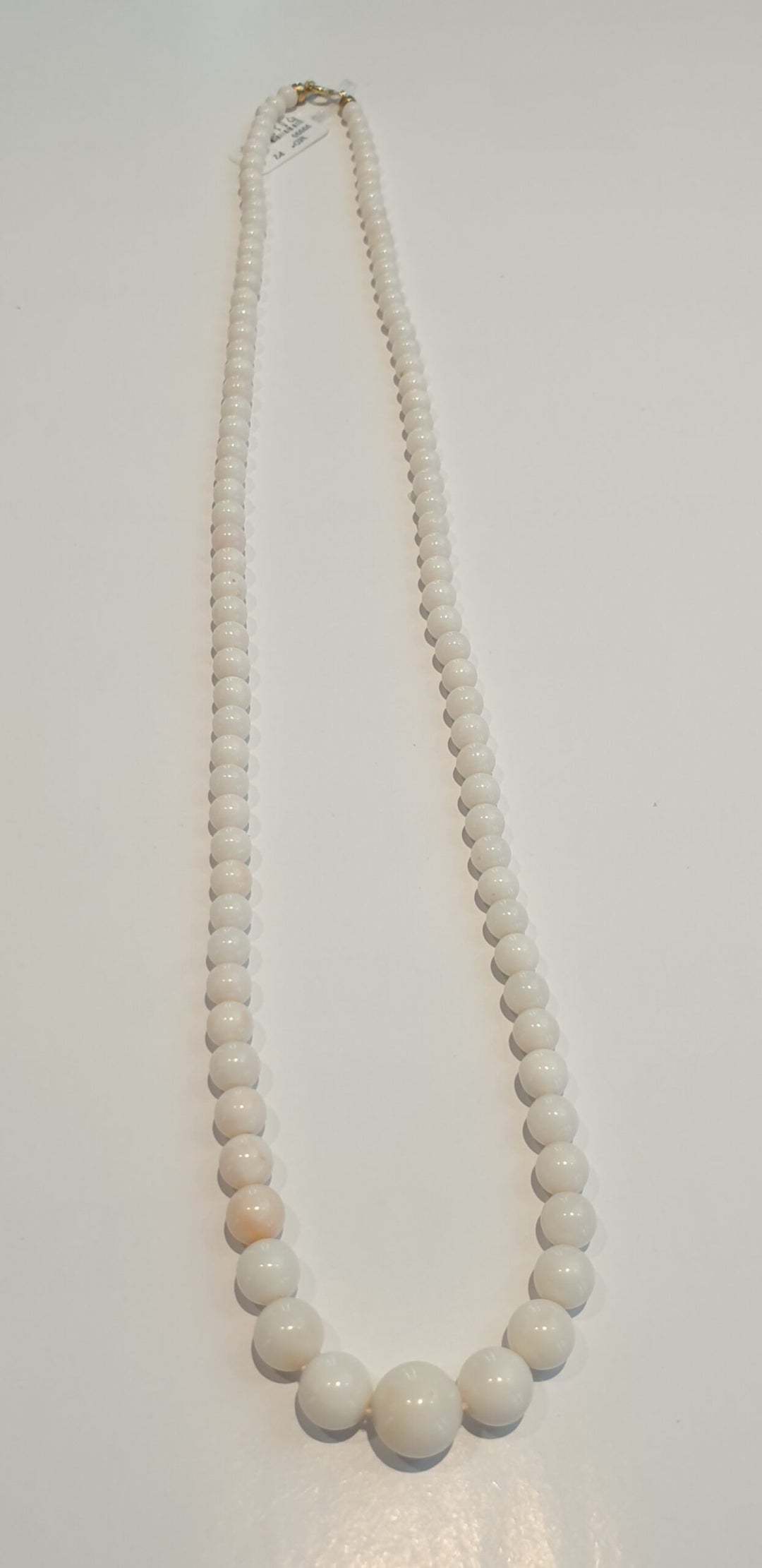 Collana Corallo Pelle d'Angelo Chiusura Oro 20129774  Basso Gioielli