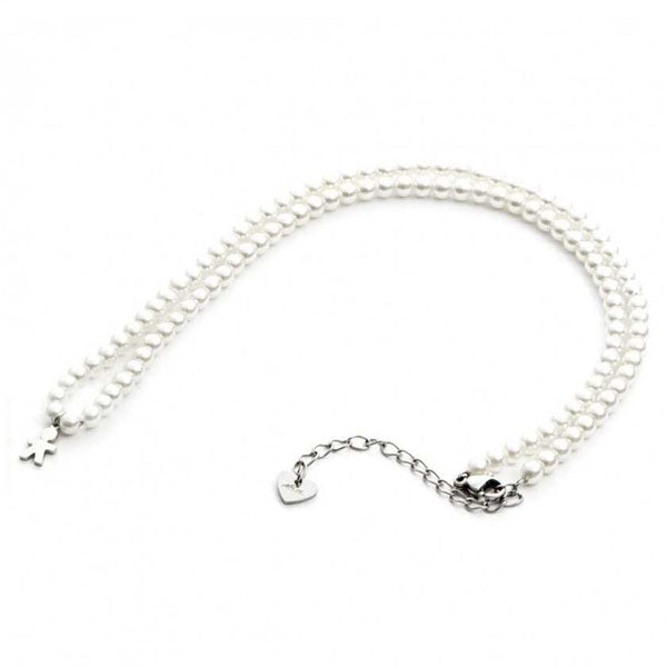 Collana 4US Cesare Paciotti Pearl&Baby 4UCL3587W  Paciotti 4us