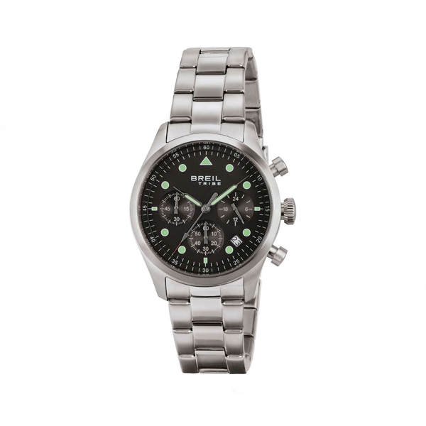 Orologio Chrono con Cinturino in Acciaio Sport Elegance Breil Tribe EW0262  Breil