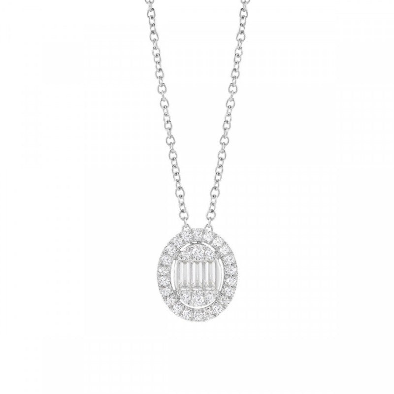 Collana Oro Bianco e Diamanti Salvini Magia 20089274  Salvini