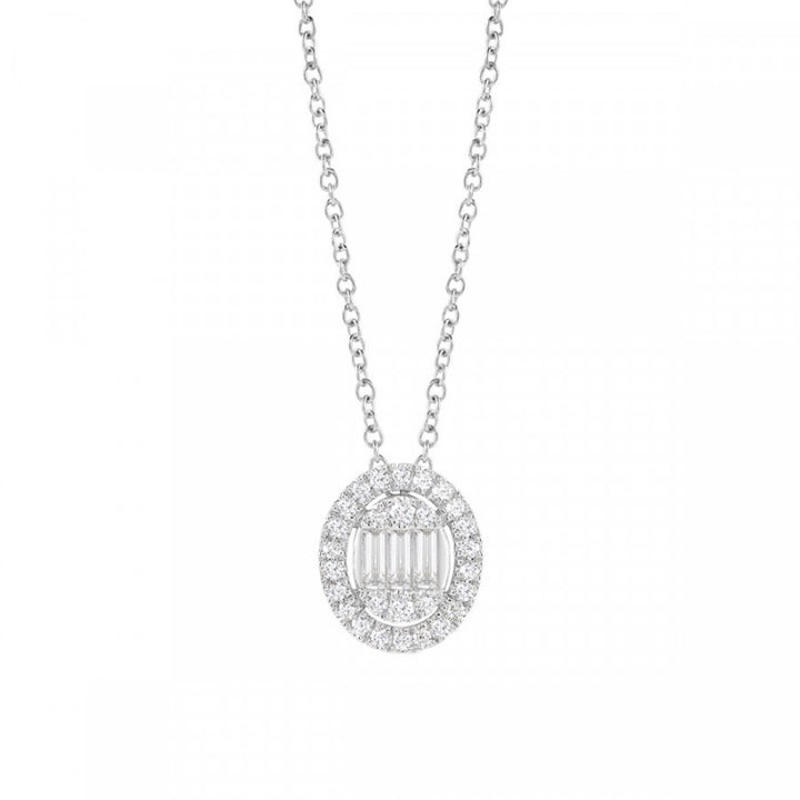 Collana Oro Bianco e Diamanti Salvini Magia 20089274  Salvini