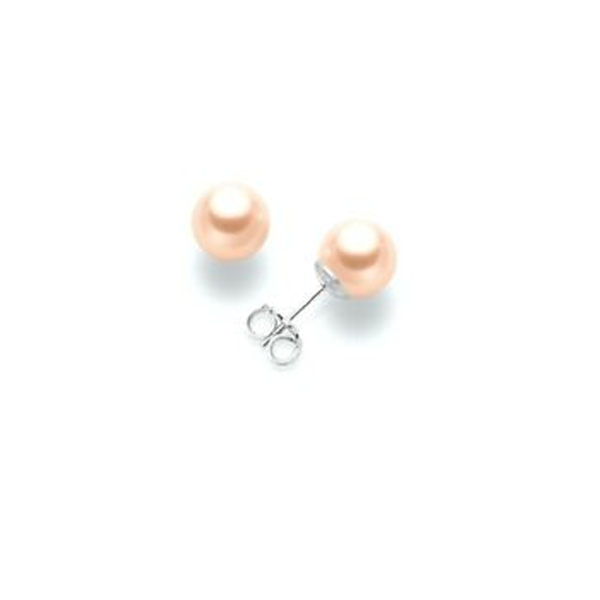 Orecchini in Oro Bianco e Perla Miluna PPN555BPMV  Miluna