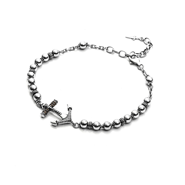 Bracciale uomo in Argento Cabin Boy Cesare Paciotti JPBR1516V  Cesare Paciotti