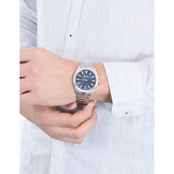 Orologio uomo solo tempo bracciale in acciaio Milled Paciotti 4US T4LS186  Paciotti 4us