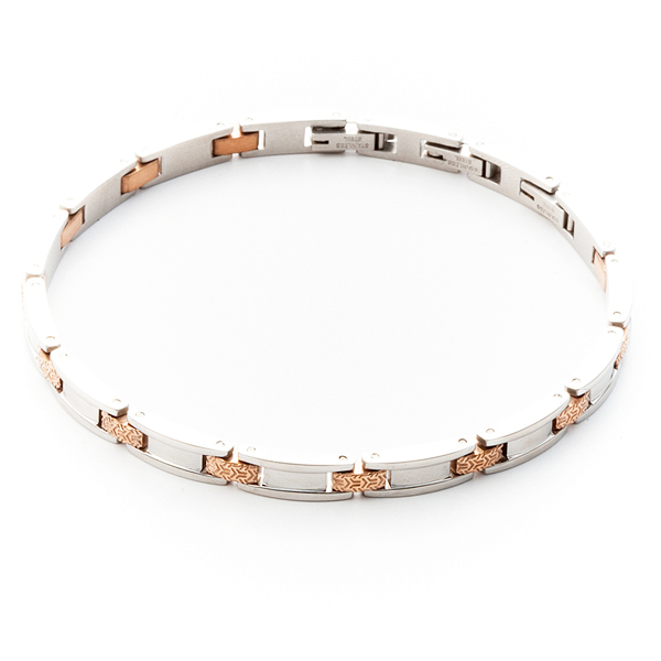 Bracciale Acciaio Continuosly Rose Paciotti 4US 4UBR3065  Paciotti 4us