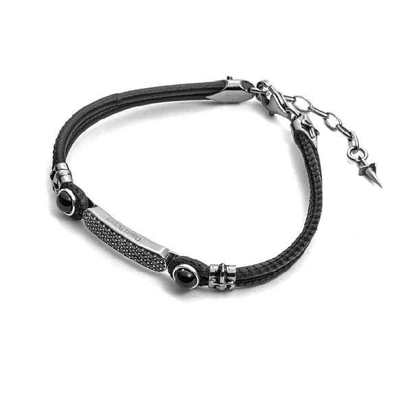 Bracciale in Argento Double Line Cesare Paciotti JPBR1471V  Cesare Paciotti