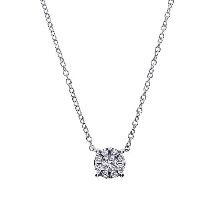 Collana Solitario Oro e Diamanti Salvini Daphne 20087789  Salvini