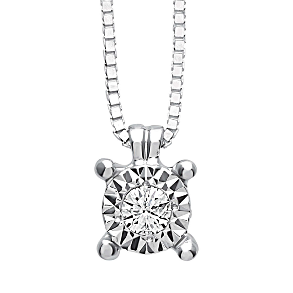 Collana Solitario Donna Oro e Diamanti Bliss Rugiada 20101437 Bliss