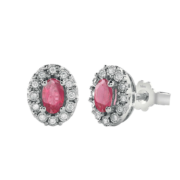 Orecchini donna oro e diamanti Bliss Regal 20085215  Bliss