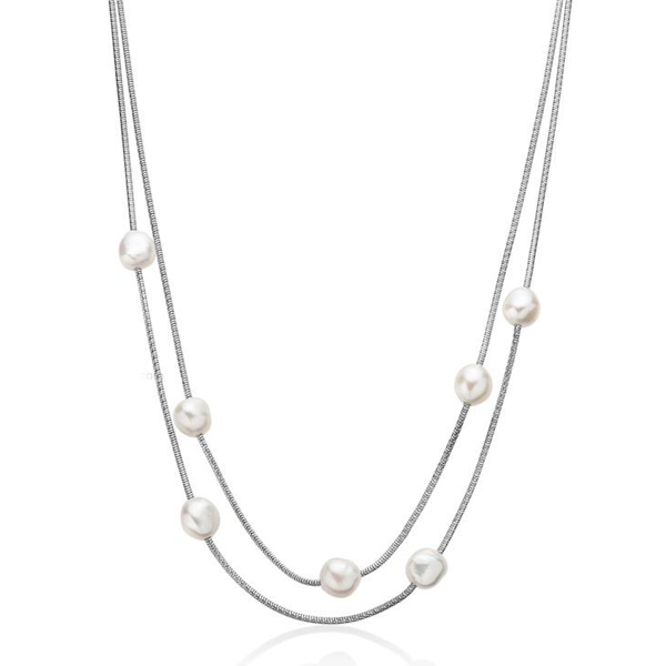 Collana Donna Argento e Perle Miluna Collezione Miss Italia PCL5831  Miluna