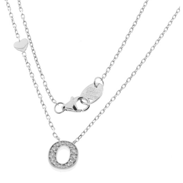Collana con Lettera O in Oro e Diamanti Salvini 20089244  Salvini