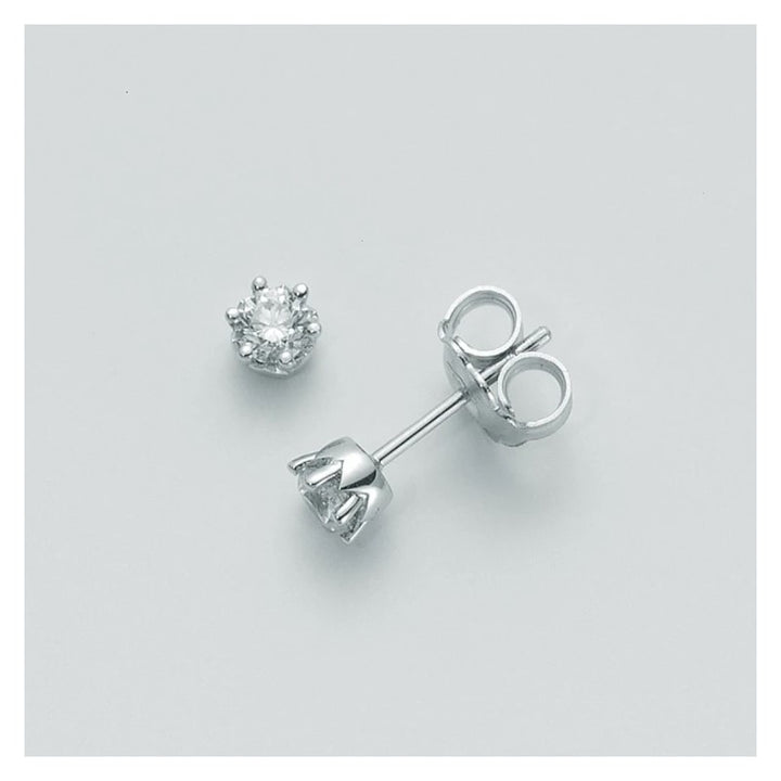 Orecchini punto luce oro e diamanti Miluna Miss Italia ERD1140-D20 Miluna