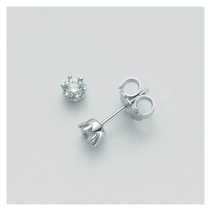 Orecchini punto luce oro e diamanti Miluna Miss Italia ERD1140-D20 Miluna