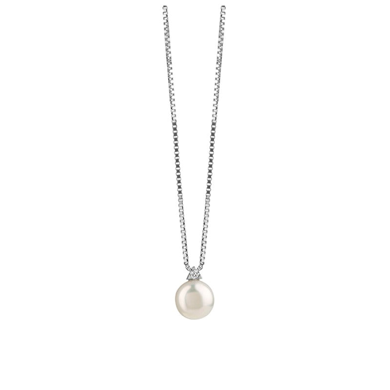Collana Oro Perla e Diamanti Salvini Samui 20067490 Salvini