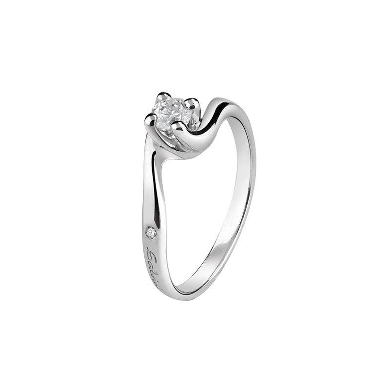 Anello Solitario Oro e diamanti Salvini Dorotea 20071253 Salvini
