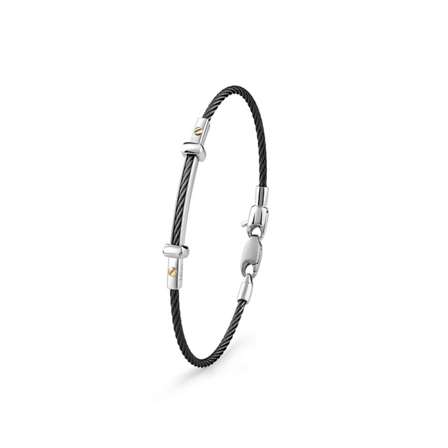 Bracciale Uomo in Acciaio e oro Bliss 20102500