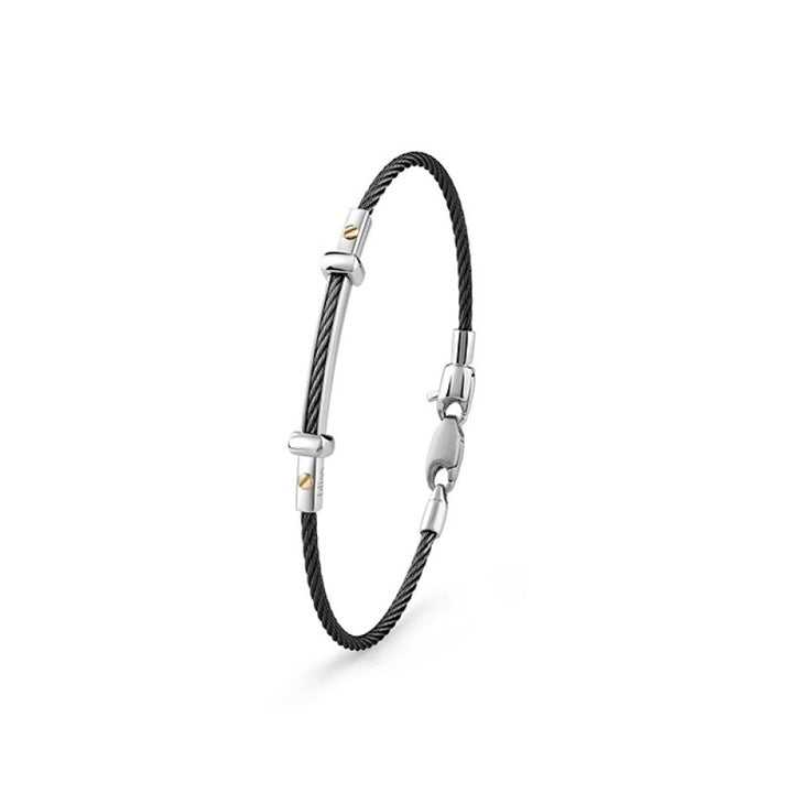 Bracciale Uomo in Acciaio e oro Bliss 20102500