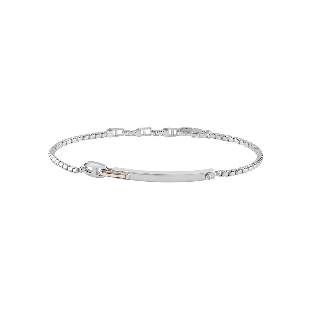 Bracciale uomo in Argento e Diamanti Aviator 20104857