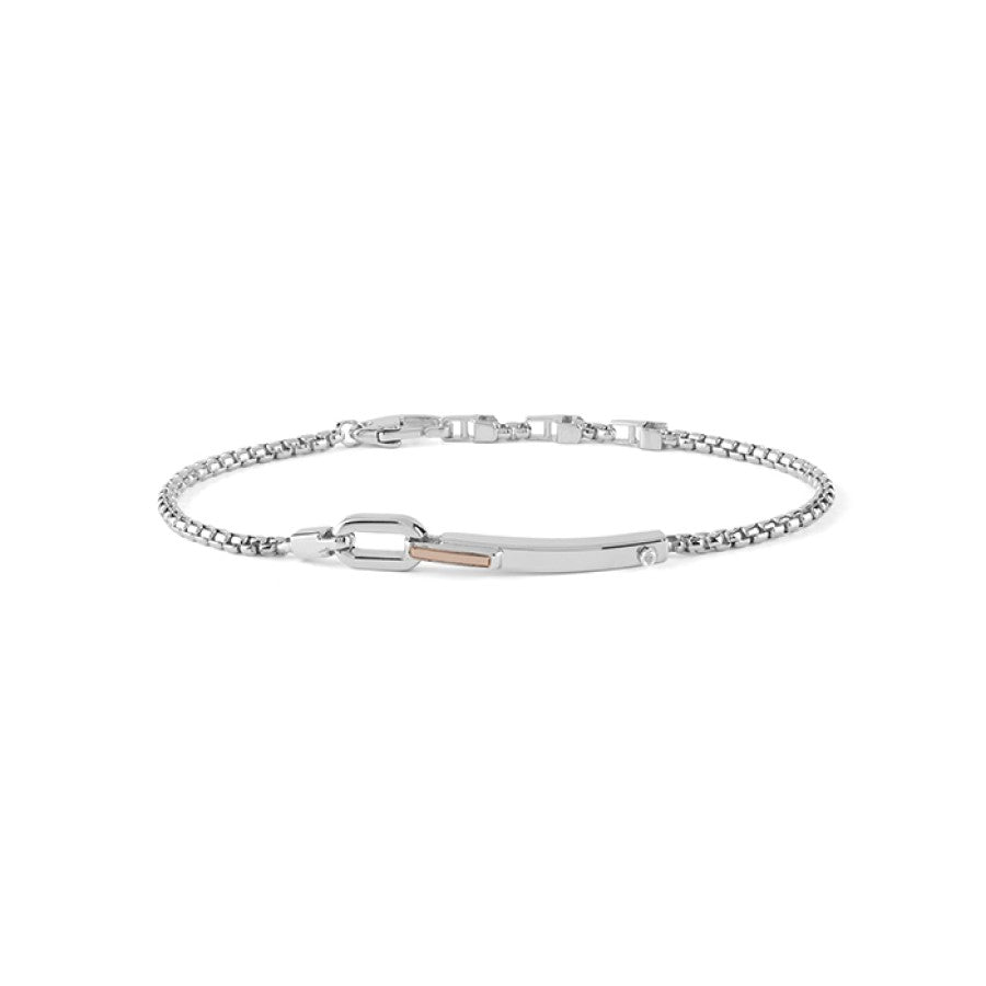 Bracciale uomo in Argento e Diamanti Aviator 20104860