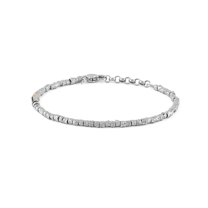 Bracciale uomo in Argento e Oro con Diamante Bliss Aviator 20106419