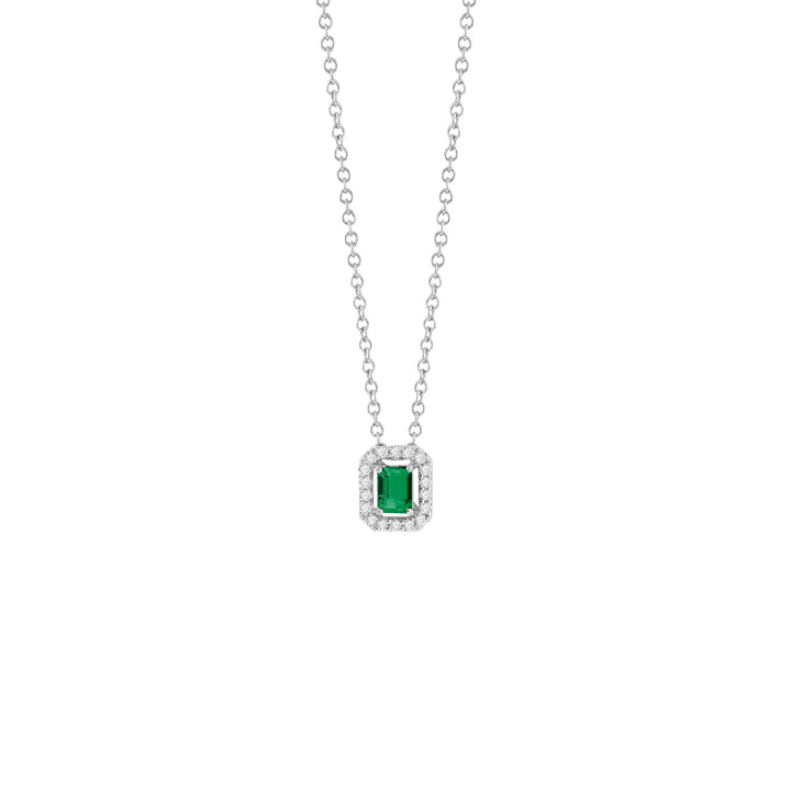 Collana oro diamanti e smeraldo Salvini Mini Dora 20108376 Salvini