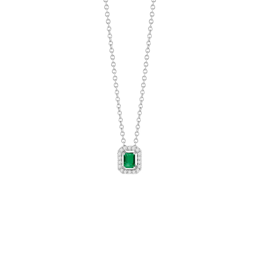 Collana oro diamanti e smeraldo Salvini Mini Dora 20108376 Salvini