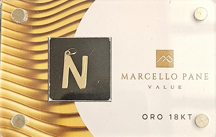 Ciondolo Lettera Oro 18kt Marcello Pane BLIST Marcello Pane N
