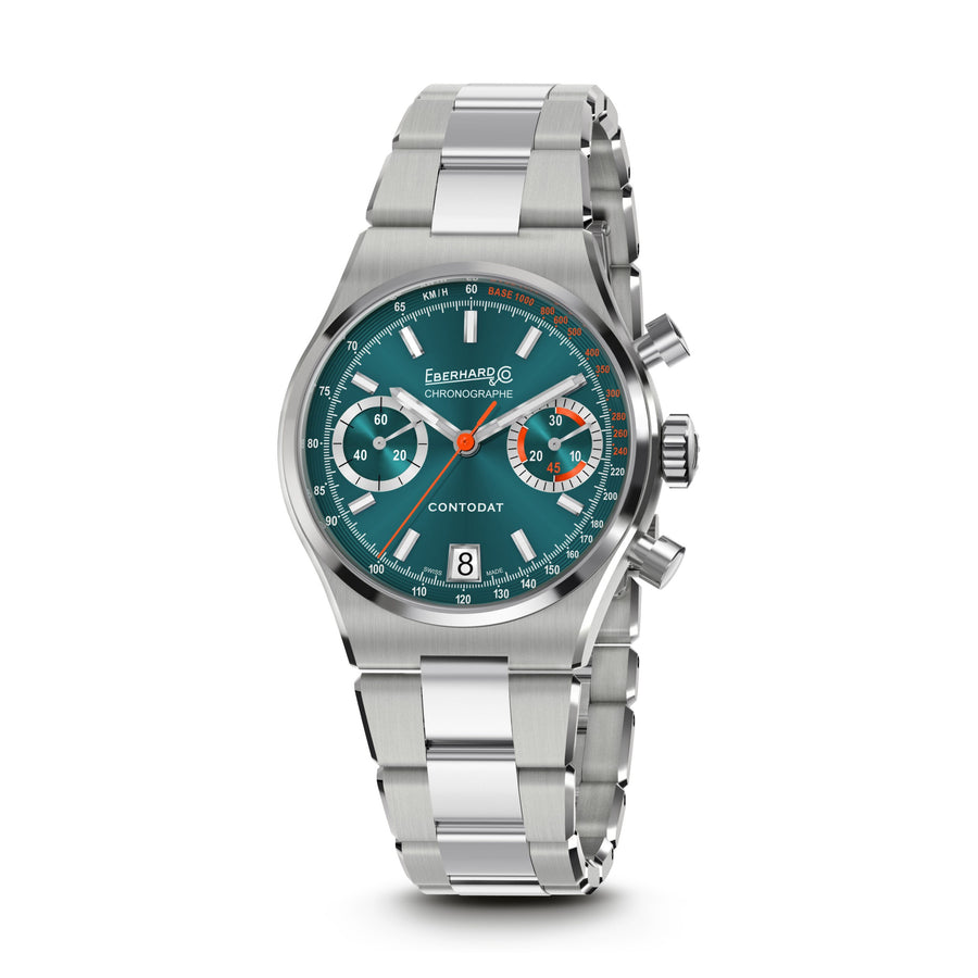 Orologio Chrono Automatic Eberhard Contodat chronographe 31156.2 CA2C Eberhard