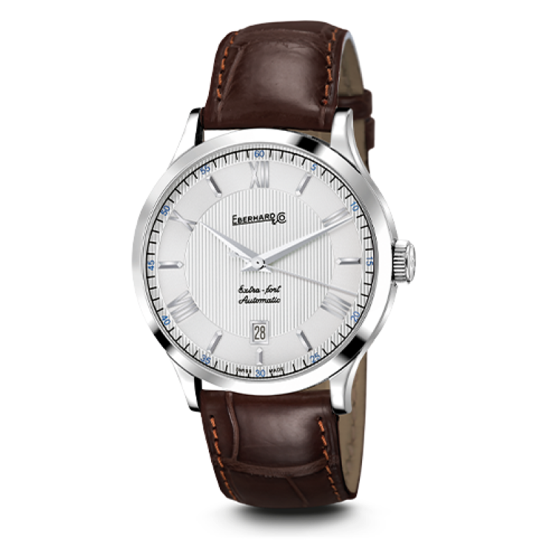 Orologio Automatic Extra-Fort Eberhard 41029.05 Eberhard Cinturino Pelle/Cuoio