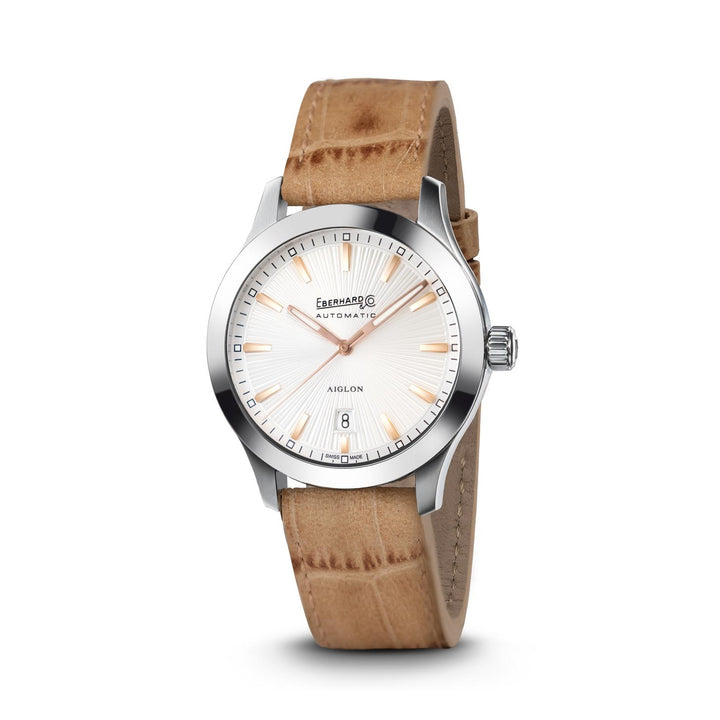 Orologio Automatic Eberhard Aiglon Grande Taille 41030.20/SE Eberhard Cinturino Pelle/Cuoio