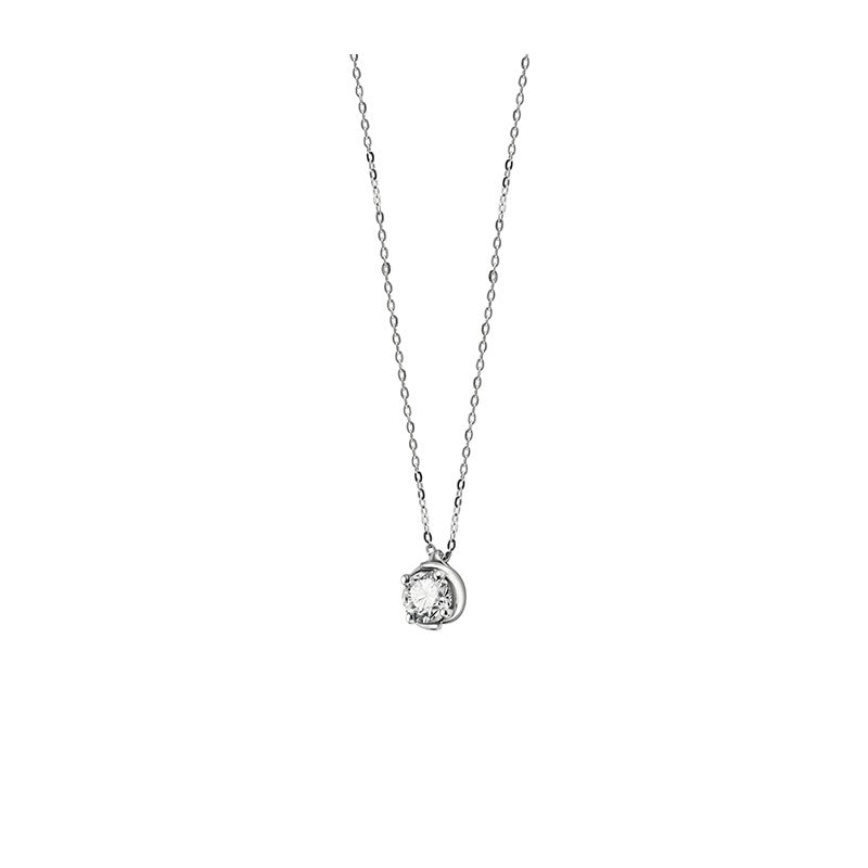 Collana Solitario Oro e Diamanti Salvini Abbraccio 81081197 Salvini