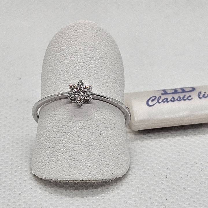 Anello Donna Fiore Oro e Diamanti Davite&Delucchi AA032492