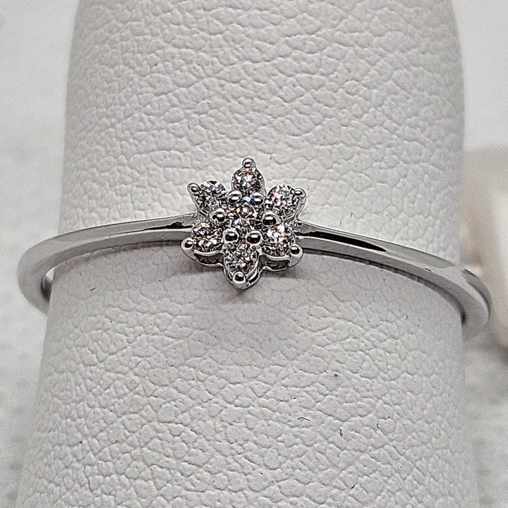 Anello Donna Fiore Oro e Diamanti Davite&Delucchi AA032492