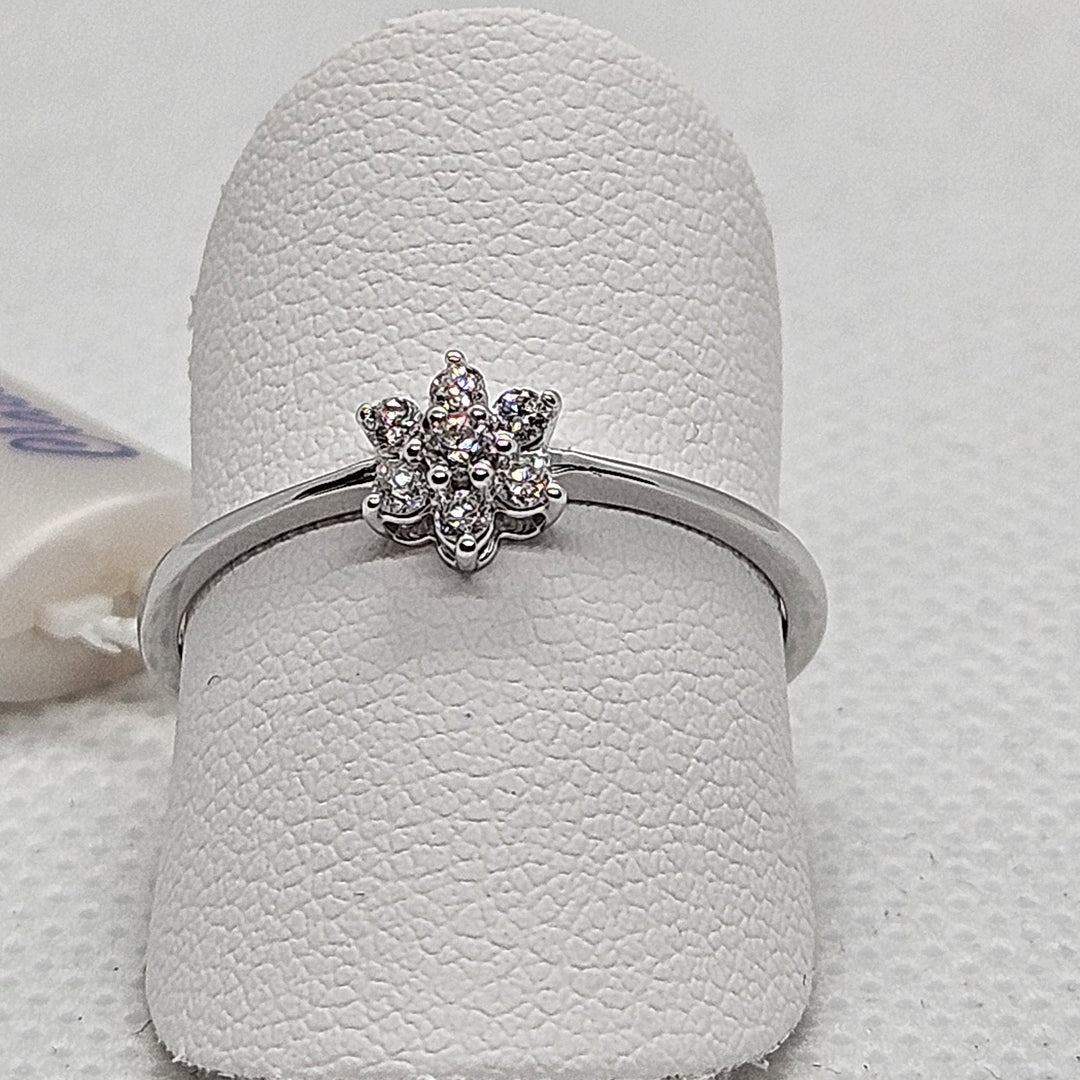 Anello Donna Fiore Oro e Diamanti Davite&Delucchi AA032493