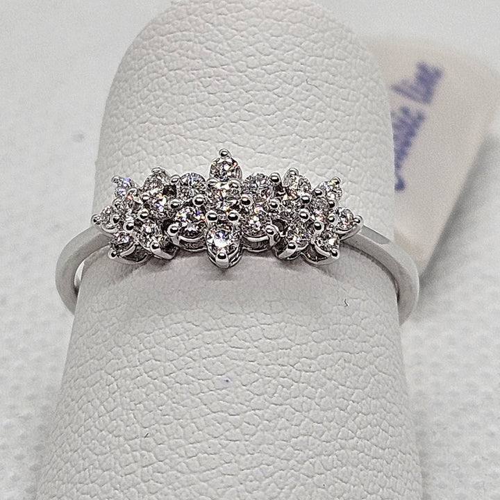 Anello Donna Trilogy Fiori Oro e Diamanti Davite&Delucchi AA032495