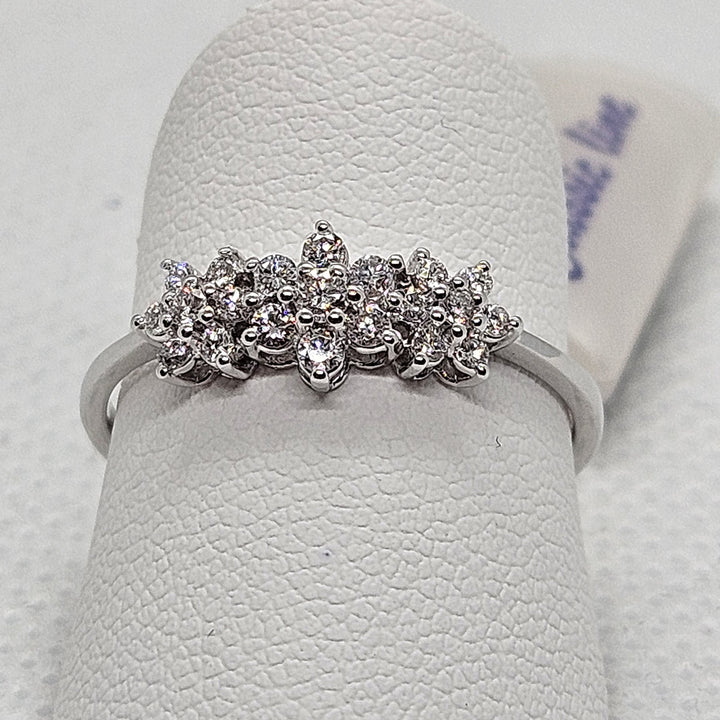 Anello Donna Trilogy Fiori Oro e Diamanti Davite&Delucchi AA032495