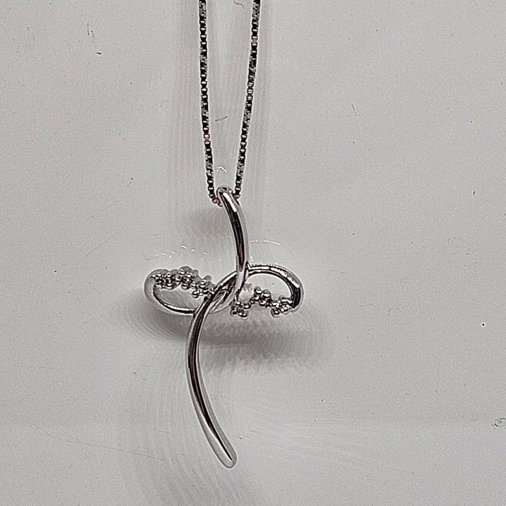 Collana Croce in Oro e Diamanti Miluna CLD1610 Miluna