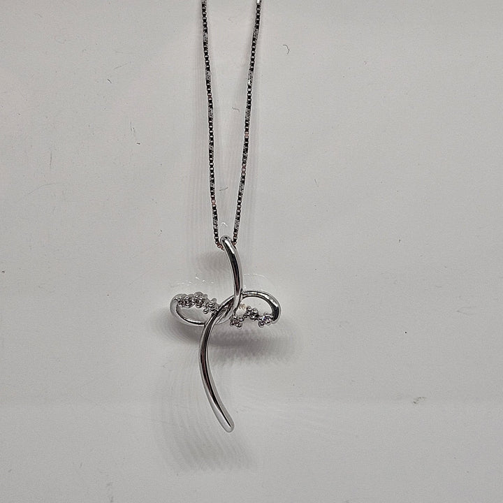 Collana Croce in Oro e Diamanti Miluna CLD1610 Miluna
