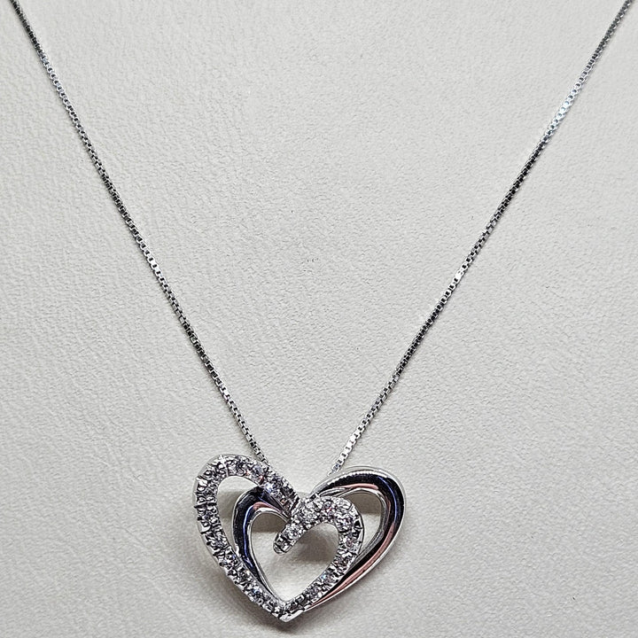 Collana Cuore in Oro e Diamanti Miluna CLD2894 Miluna